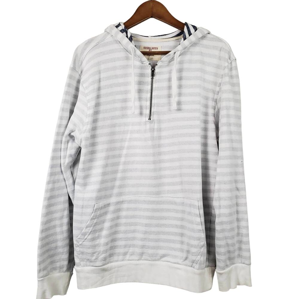 Hudson & Barrow NYC Stripe Pullover - M